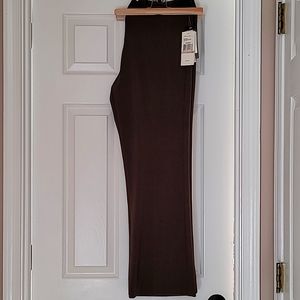 New with Tags - Women's dress pants - Kenneth Cole - Chocolate Heather, Size 12S